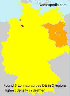 Surname Lohnau in Germany