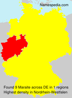 Surname Maraite in Germany