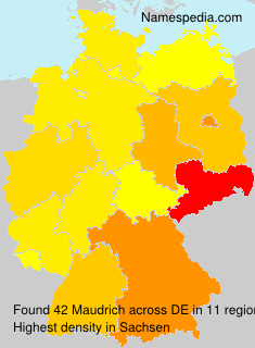 Maudrich - Names Encyclopedia