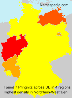 Surname Pringnitz in Germany Surname Pringnitz in Germany