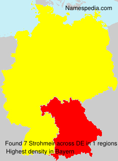 Surname Strohmeir in Germany Surname Strohmeir in Germany