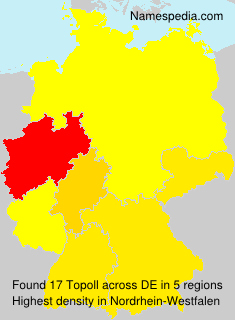 Surname Topoll in Germany