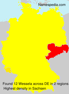 Surname Wessela in Germany Surname Wessela in Germany