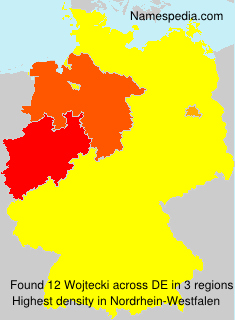 Surname Wojtecki in Germany