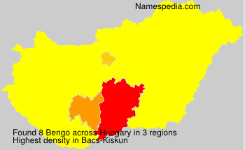 Surname Bengo in Hungary