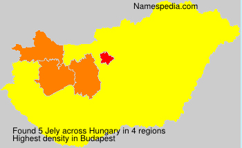 Surname Jely in Hungary
