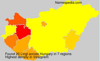 Surname Lingl in Hungary