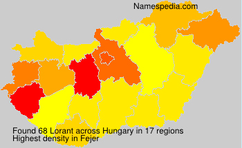 Surname Lorant in Hungary