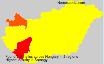 Surname Matatics in Hungary Surname Matatics in Hungary