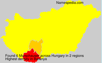 Surname Morschauser in Hungary