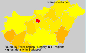 Surname Paller in Hungary