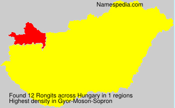 Surname Rongits in Hungary
