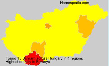 Surname Schram in Hungary