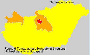 Surname Tumay in Hungary