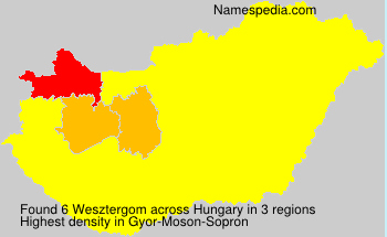 Surname Wesztergom in Hungary Surname Wesztergom in Hungary