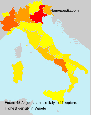 Surname Angelina in Italy