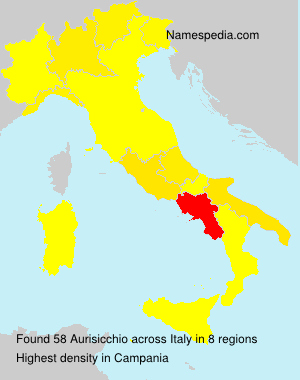Surname Aurisicchio in Italy