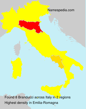 Surname Branducci in Italy