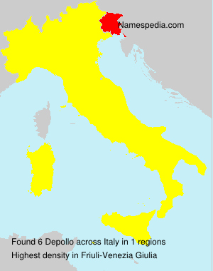 Surname Depollo in Italy Surname Depollo in Italy