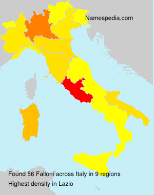 Surname Falloni in Italy