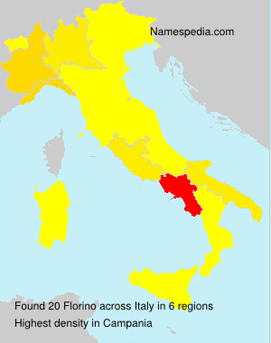 Surname Florino in Italy
