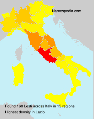 Surname Lesti in Italy