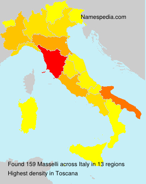 Surname Masselli in Italy