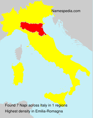 Surname Napi in Italy Surname Napi in Italy