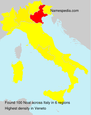 Surname Noal in Italy