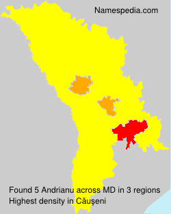 Surname Andrianu in Moldova
