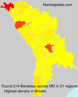 Surname Bandalac in Moldova