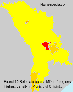 Surname Beletcaia in Moldova Surname Beletcaia in Moldova
