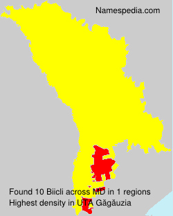 Surname Biicli in Moldova Surname Biicli in Moldova
