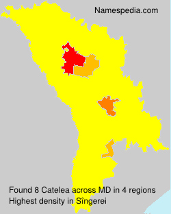 Surname Catelea in Moldova Surname Catelea in Moldova