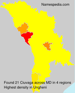 Surname Ciuvaga in Moldova