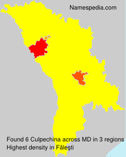 Surname Culpechina in Moldova