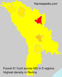 Surname Curti in Moldova