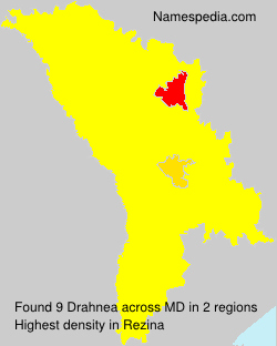 Surname Drahnea in Moldova