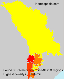 Surname Echimenco in Moldova