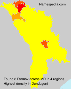 Surname Ftomov in Moldova
