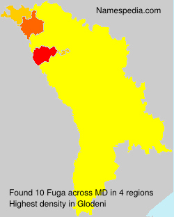 Surname Fuga in Moldova