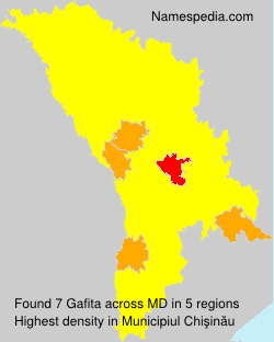 Surname Gafita in Moldova