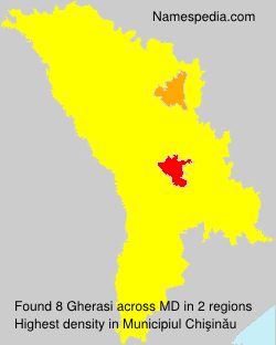 Surname Gherasi in Moldova Surname Gherasi in Moldova