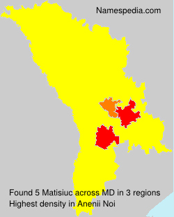 Surname Matisiuc in Moldova