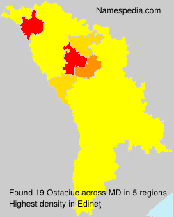 Surname Ostaciuc in Moldova
