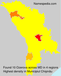 Surname Ozerova in Moldova