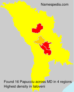 Surname Papucciu in Moldova Surname Papucciu in Moldova