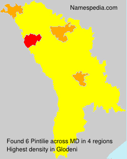 Surname Pintilie in Moldova