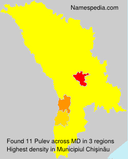 Surname Pulev in Moldova