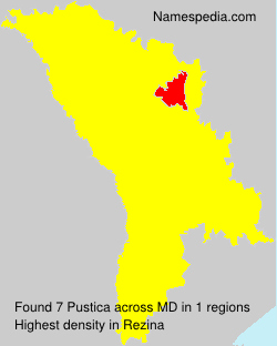 Surname Pustica in Moldova Surname Pustica in Moldova